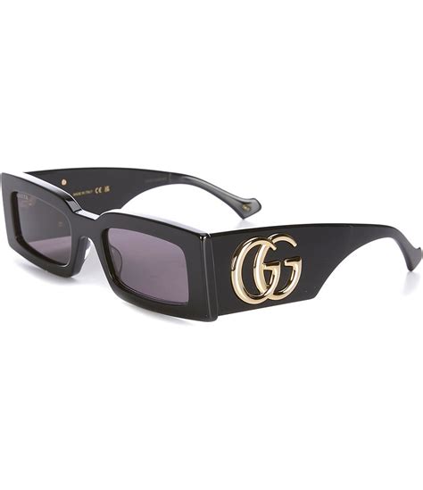 gucci 4246 rectangle sunglasses|Gucci generation 53mm rectangular sunglasses.